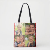 Creëer Uw eigen foto Tote Bag (Voorkant)