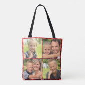 Creëer Uw eigen foto Tote Bag (Achterkant)