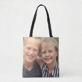 Creëer Uw eigen foto Tote Bag (Voorkant)