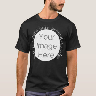Creëer Uw Eigen Foto TShirt, Aangepast Afbeelding  T-shirt