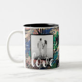 Creëer Uw eigen foto Tweekleurige Koffiemok (Links)