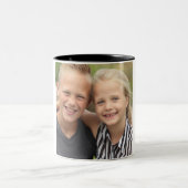 Creëer Uw eigen foto tweekleurige Mok (Center)