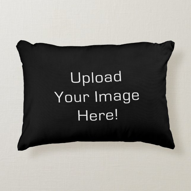 Creëer-Uw-Eigen Foto uploadt Accent Pillow Kussen (Voorkant)