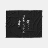 Creëer-Uw-Eigen Foto uploadt fleece Blanket (Voorkant (Horizontaal))