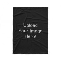 Creëer-Uw-Eigen Foto uploadt fleece Blanket