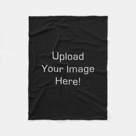 Creëer-Uw-Eigen Foto uploadt fleece Blanket