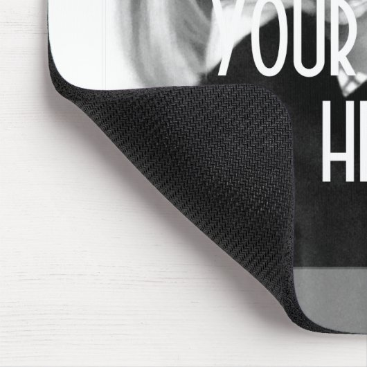 Creëer-Uw-Eigen Foto uploadt Mousepad Muismat (Hoek)