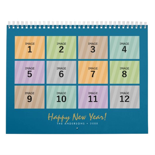 Creëer Uw eigen foto van de Aangepaste 2023-reeks Kalender (Hoes)