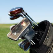 Creëer Uw eigen foto van de Dog Aangepaste Pet Put Golfheadcover (Insitu)