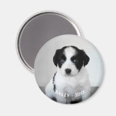 Creëer Uw eigen foto van het Pet en Jaar Magneet (Voorkant / Achterkant)