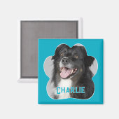 Creëer Uw eigen foto van Pet Dog Magneet (Voorkant / Achterkant)