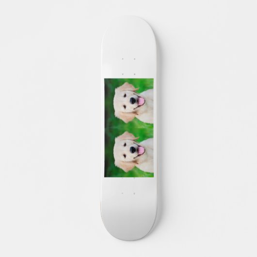 Creëer Uw eigen foto van Pet Dog Persoonlijk Skateboard (Voorkant)