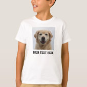 Creëer Uw eigen foto van Pet Dog T-shirt (Voorkant)