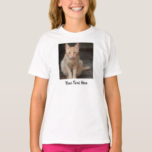 Creëer Uw eigen foto voor Pet Cat T-shirt