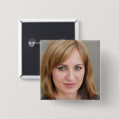 Creëer Uw eigen foto voor ventilator Vierkante Button 5,1 Cm (Voorkant /achterkant)