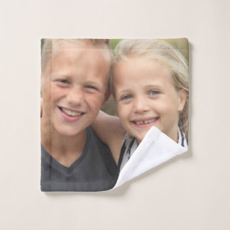 Creëer Uw eigen foto Washandje