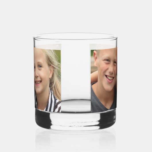 Creëer Uw eigen foto Whisky Glas (Links)