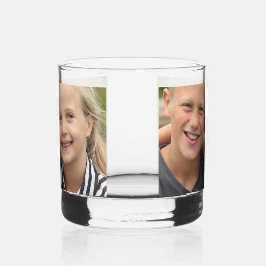 Creëer Uw eigen foto Whisky Glas (Rechts)