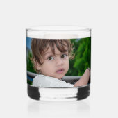 Creëer Uw eigen foto Whisky Glas (Achterkant)