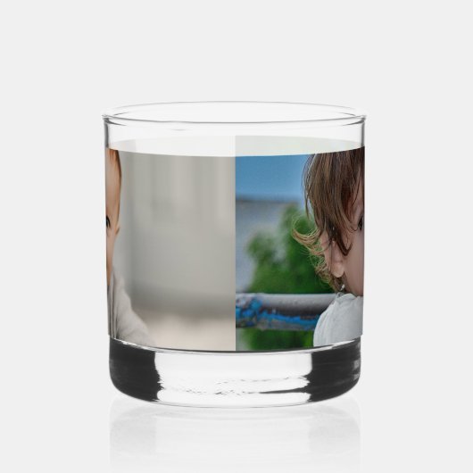 Creëer Uw eigen foto Whisky Glas (Links)