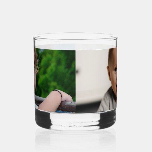 Creëer Uw eigen foto Whisky Glas (Rechts)