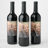 Creëer Uw eigen foto  Wijn Etiket (Flessen)