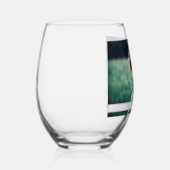 Creëer Uw eigen foto Wijnglas Zonder Voet (Rechts)