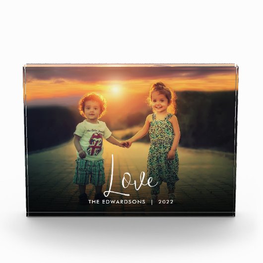 Creëer uw eigen fotoblok voor het familietriekscri (Voorkant)