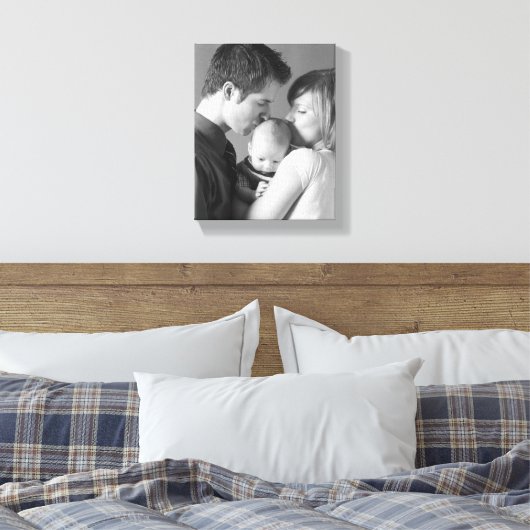 Creëer Uw eigen fotocanvas Canvas Afdruk (Insitu (Slaapkamer))