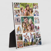 Creëer Uw Eigen Fotocollage 15 Afbeeldingen Wit Fotoplaat (Zijkant)