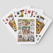 Creëer Uw Eigen Fotocollage 15 Afbeeldingen Wit Pokerkaarten (Achterkant)