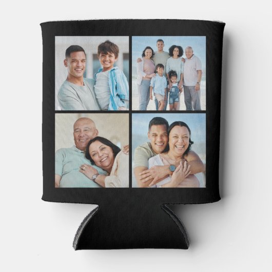 Creëer Uw eigen fotocollage 4 Blikjeskoeler (Voorkant)