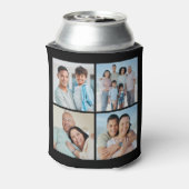 Creëer Uw eigen fotocollage 4 Blikjeskoeler (Blikje Achterkant)