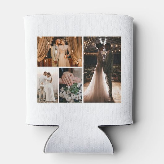 Creëer Uw eigen fotocollage 4 Blikjeskoeler (Achterkant)