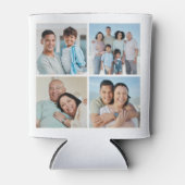 Creëer Uw eigen fotocollage 4 Blikjeskoeler (Voorkant)