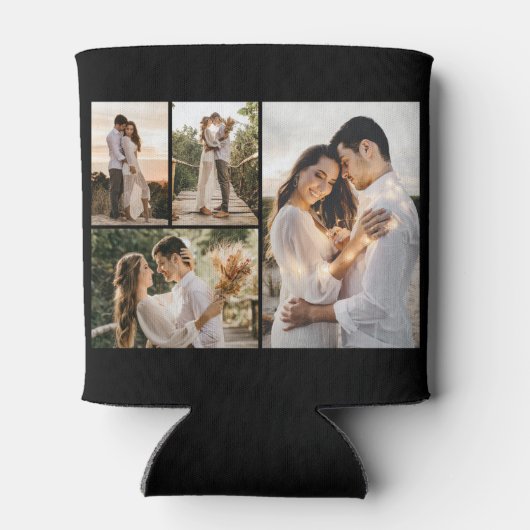 Creëer Uw eigen fotocollage 4 Blikjeskoeler (Achterkant)