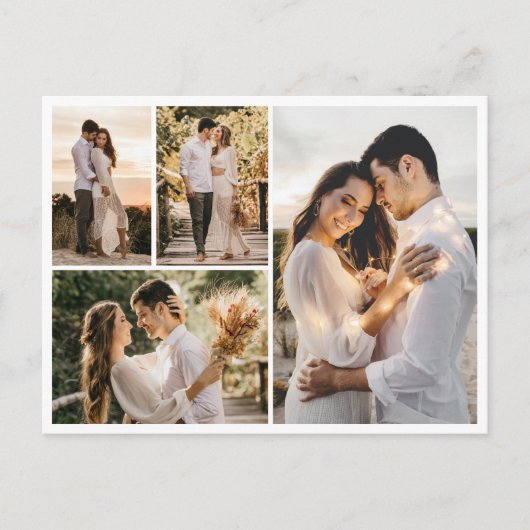 Creëer Uw eigen fotocollage 4 Briefkaart (Voorkant)