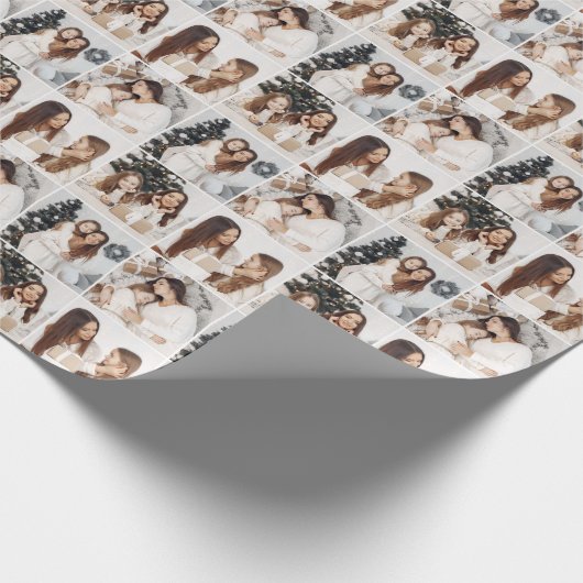 Creëer Uw eigen fotocollage 4 Cadeaupapier (Hoek)