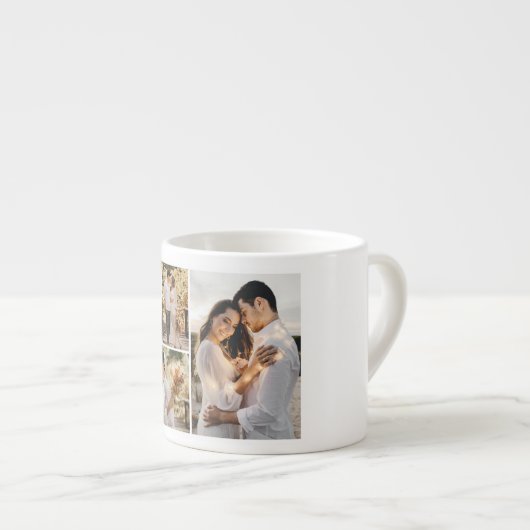 Creëer Uw eigen fotocollage 4 Espresso Kop (Voorkant rechts)