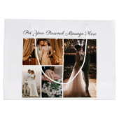 Creëer Uw eigen fotocollage 4 Groot Cadeauzakje (Achterkant)