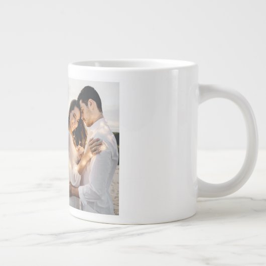 Creëer Uw eigen fotocollage 4 Grote Koffiekop (Rechts)