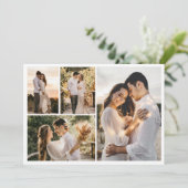 Creëer Uw eigen fotocollage 4 Kaart (Staand voorkant)