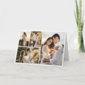 Creëer Uw eigen fotocollage 4 Kaart (Voorkant)