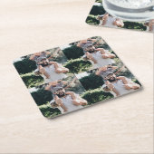 Creëer Uw eigen fotocollage 4 Kartonnen Onderzetters (Schuin)