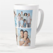 Creëer Uw eigen fotocollage 4 Latte Mok (Rechterhoek)