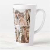 Creëer Uw eigen fotocollage 4 Latte Mok (Rechts)