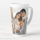 Creëer Uw eigen fotocollage 4 Latte Mok (Rechterhoek)