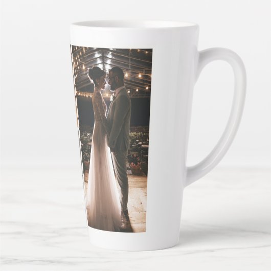 Creëer Uw eigen fotocollage 4 Latte Mok (Rechts)