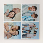Creëer Uw eigen fotocollage 4 Legpuzzel (Horizontaal)