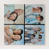 Creëer Uw eigen fotocollage 4 Legpuzzel (Horizontaal)